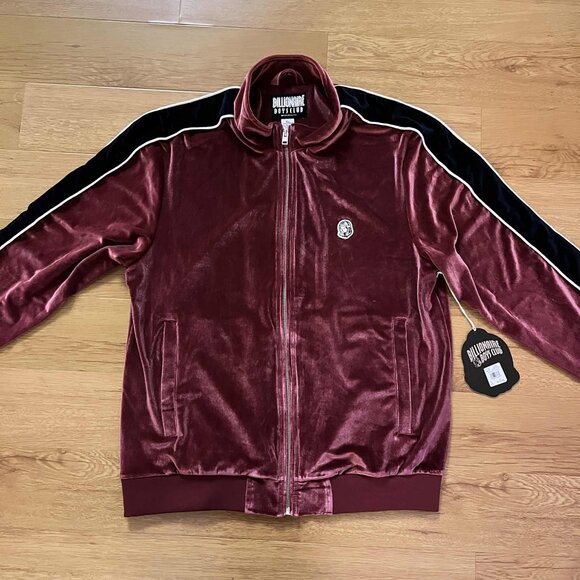 Billionaire Boys Club Other - Billionaire Boys Club Satin Velvet Track Velour Jacket (BB Flight Jacket)